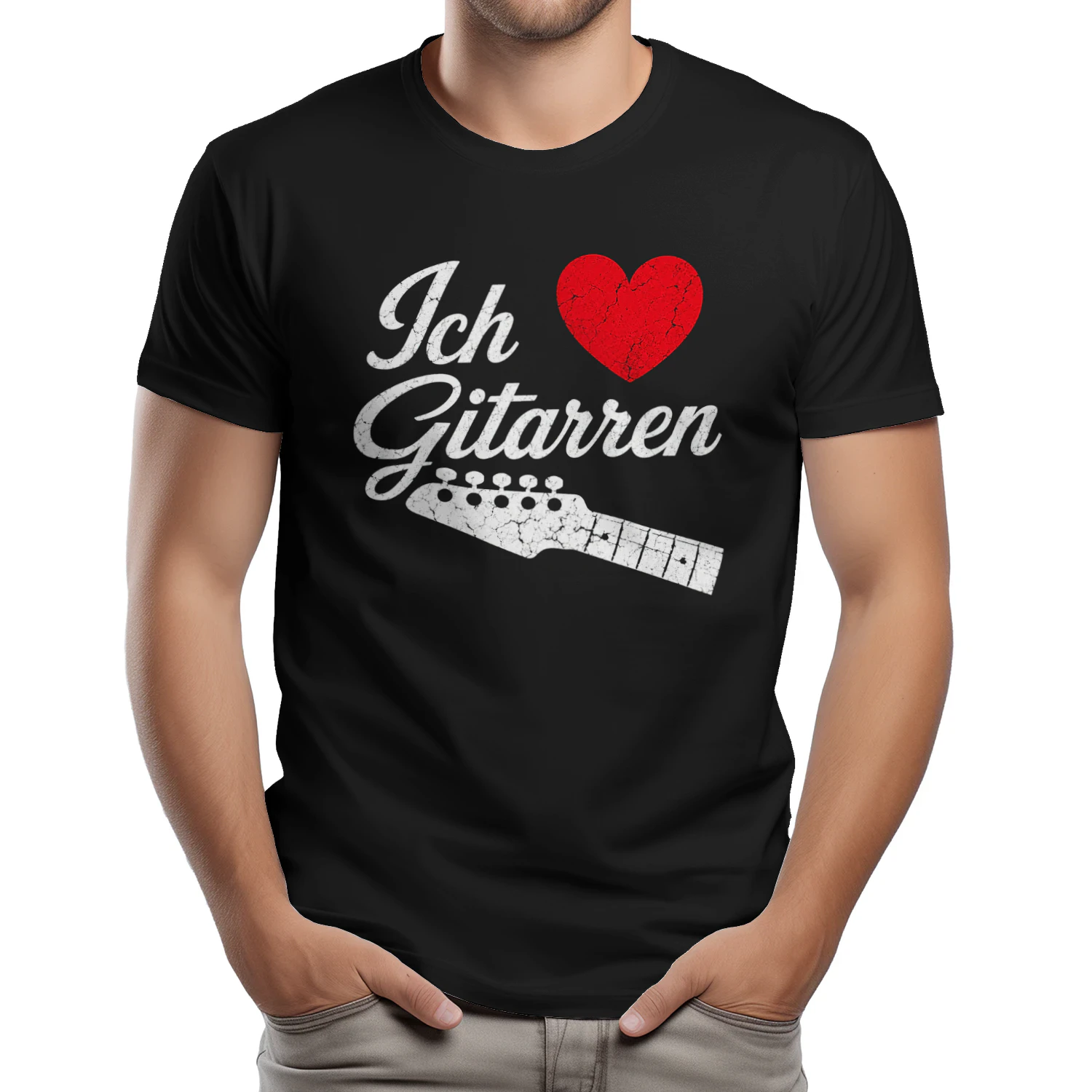 Ich ♥ Gitarren T-Shirt