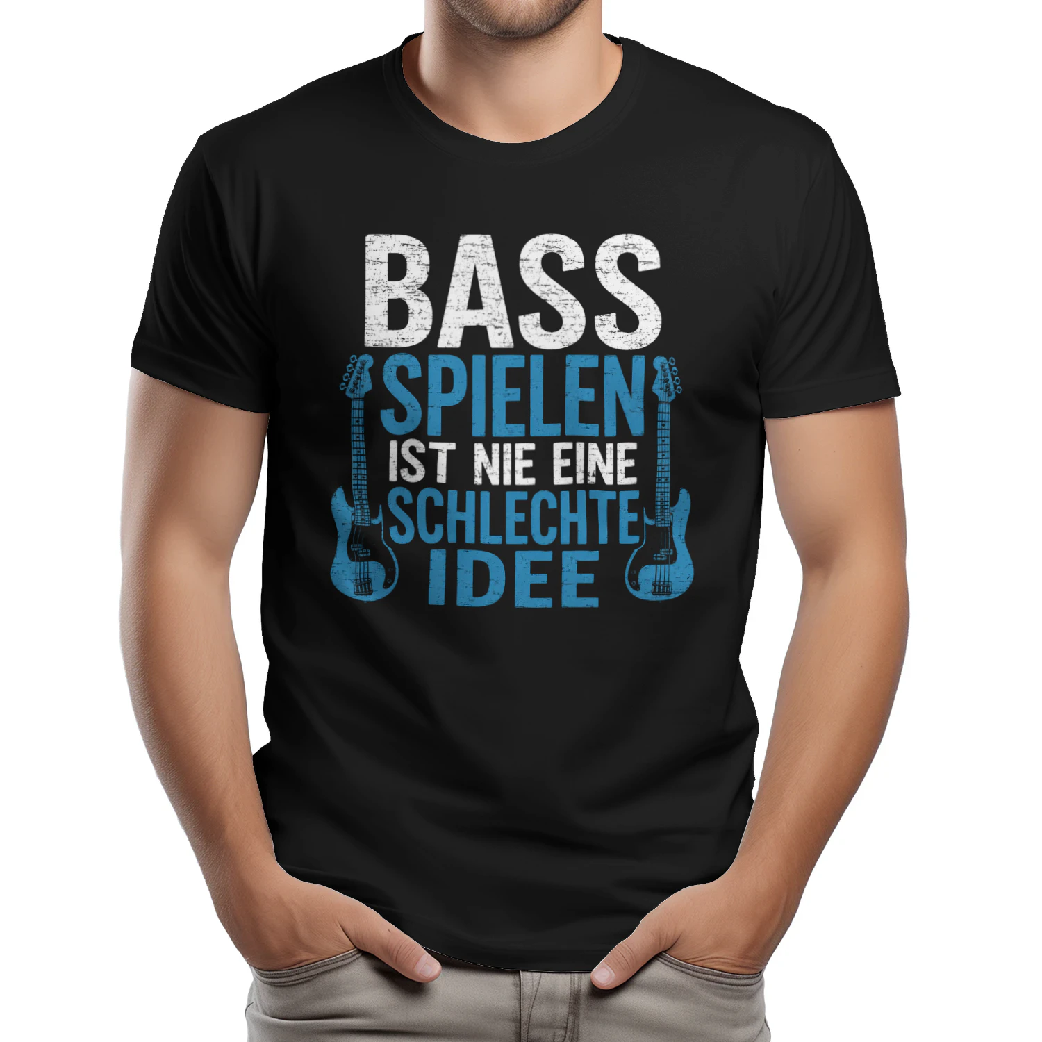 Bass Spielen Ist Nie Eine Schlechte Idee T-Shirt