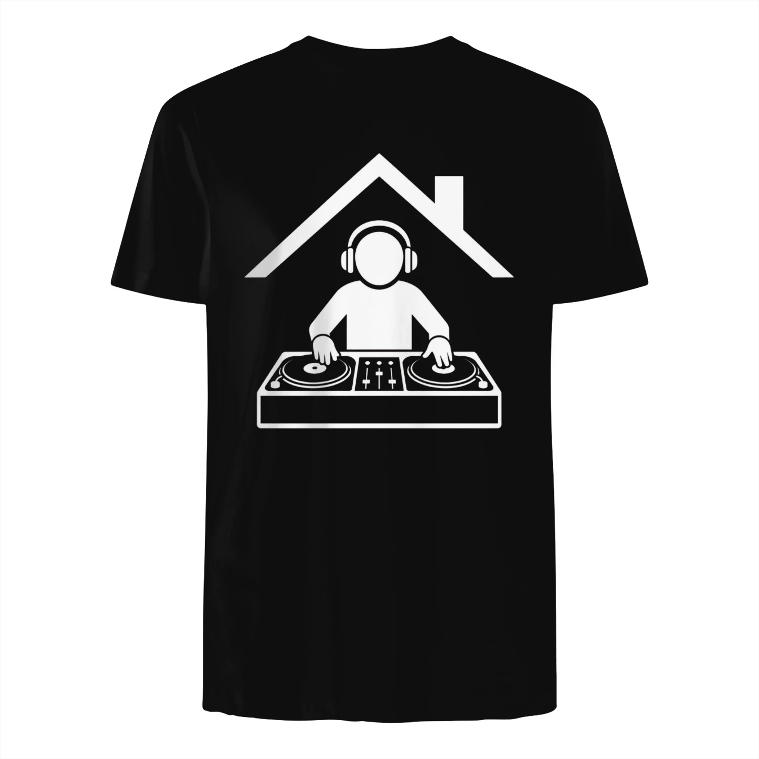 House Music Schallplatten DJ T-Shirt