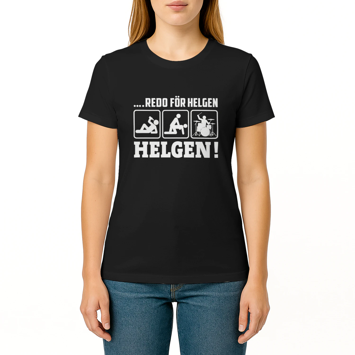 Redo För Helgen Drummer T-shirt