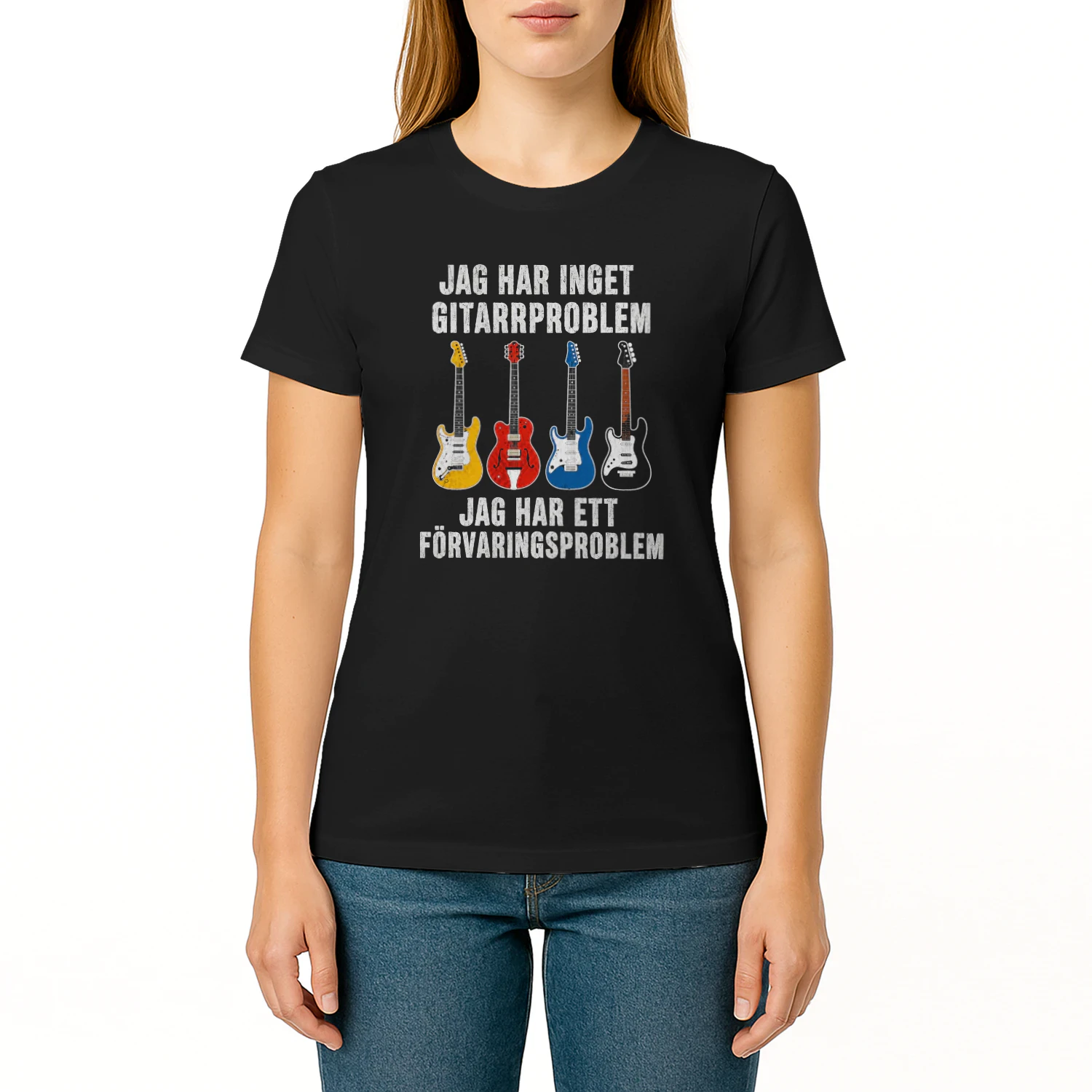 Problem med gitarr förvaring T-shirt