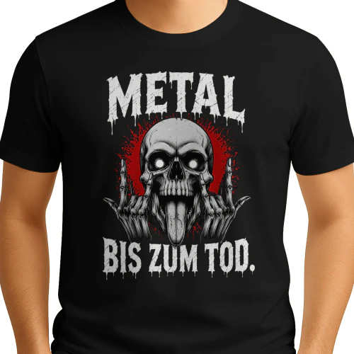 Metal Bis Zum Tod T-Shirt