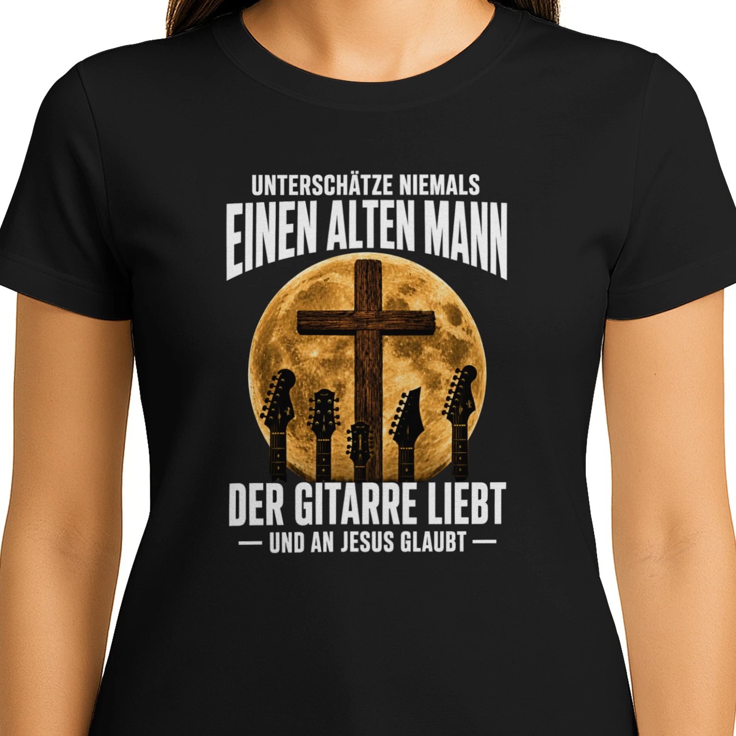 Guitarrist & Jesus T-Shirt 