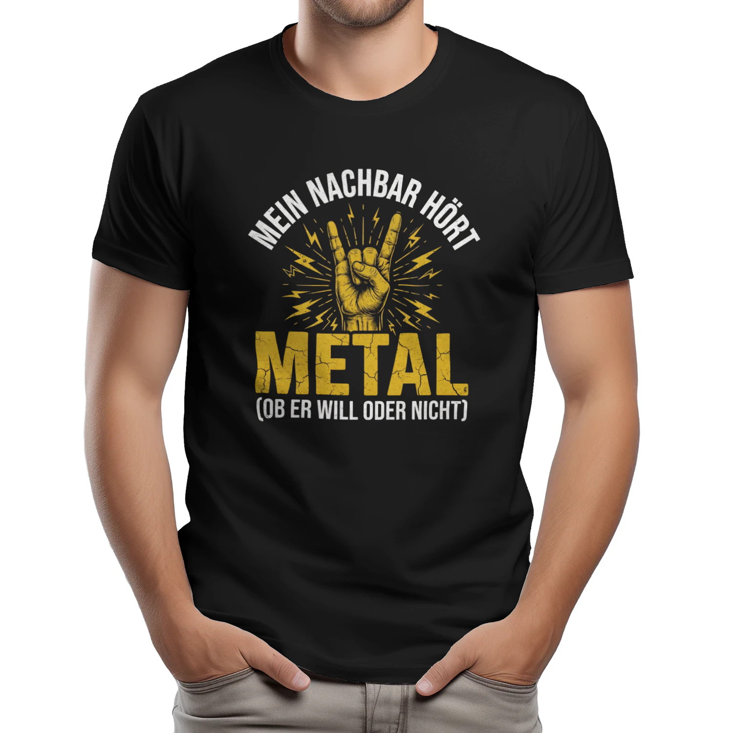 Mein Nachbar hört Metal T-Shirt