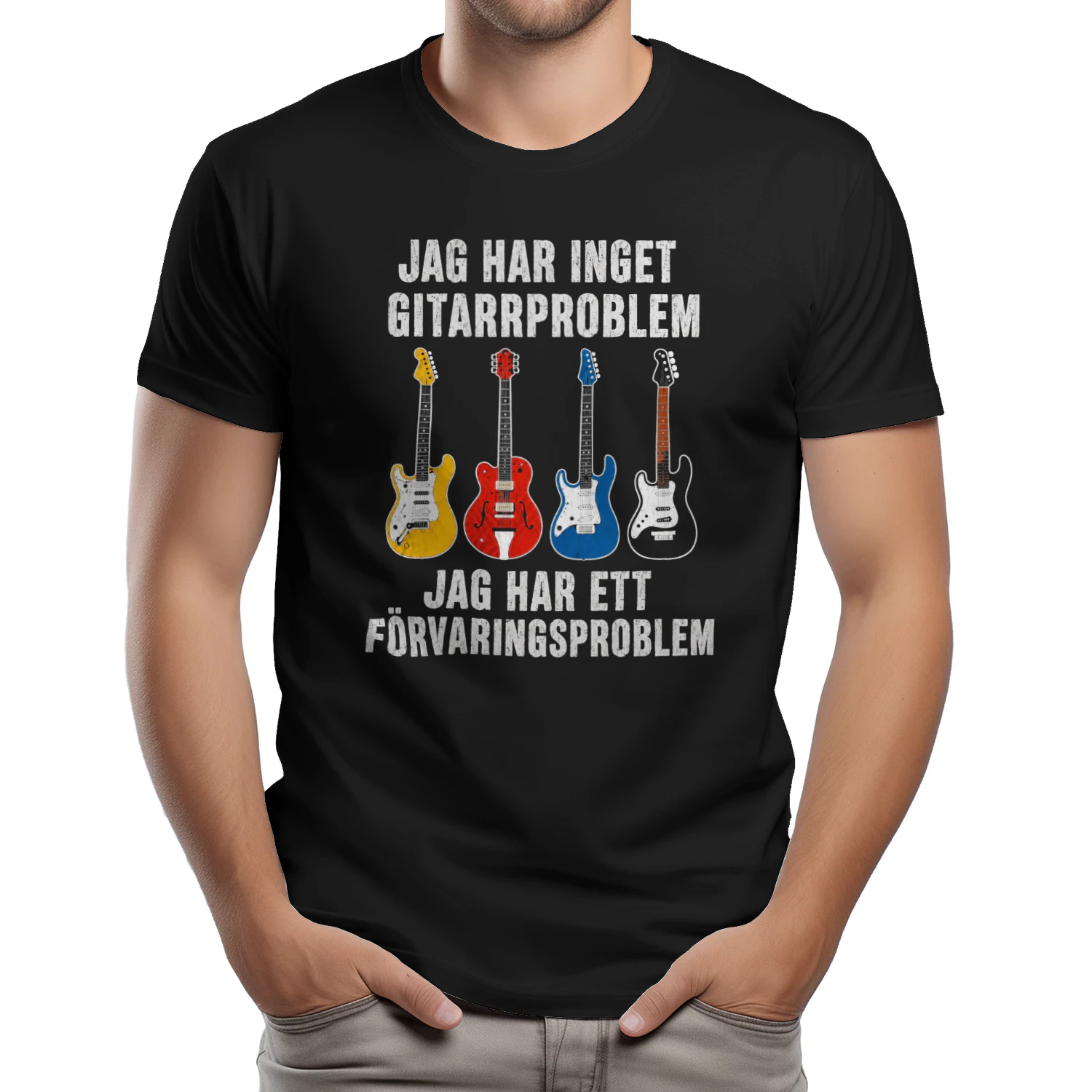 Problem med gitarr förvaring T-shirt