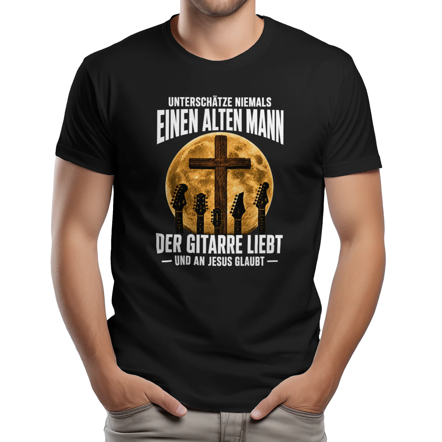 Guitarrist & Jesus T-Shirt 