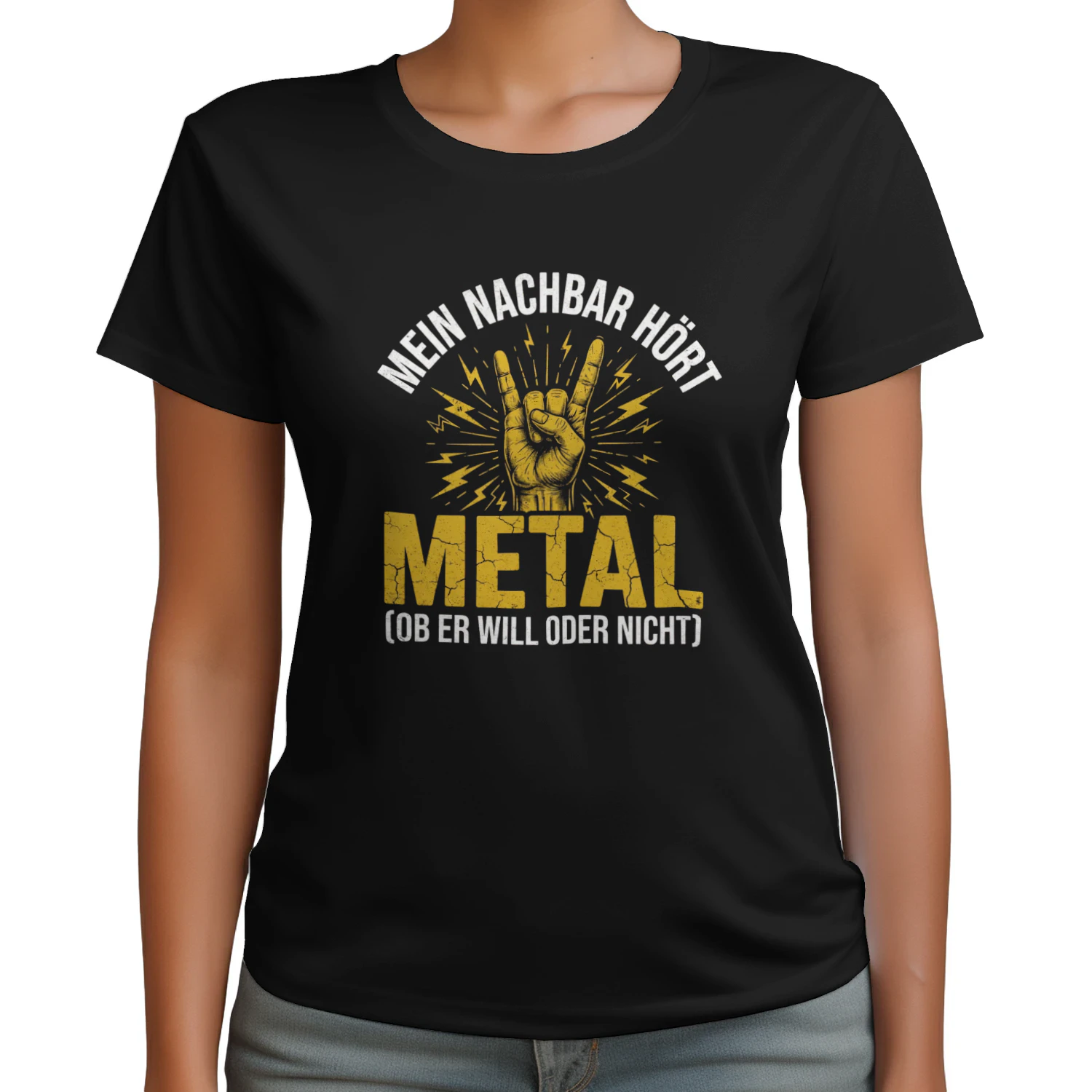 Mein Nachbar hört Metal T-Shirt