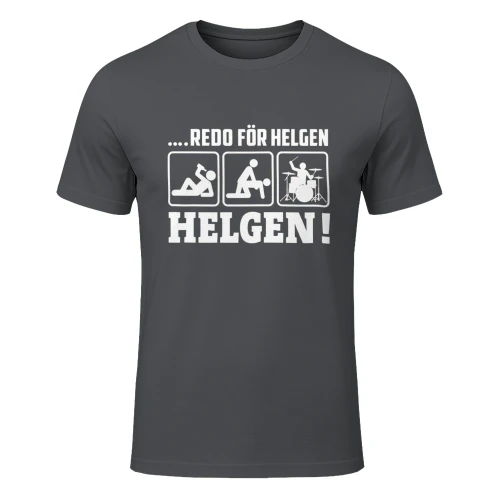 Redo För Helgen Drummer T-shirt