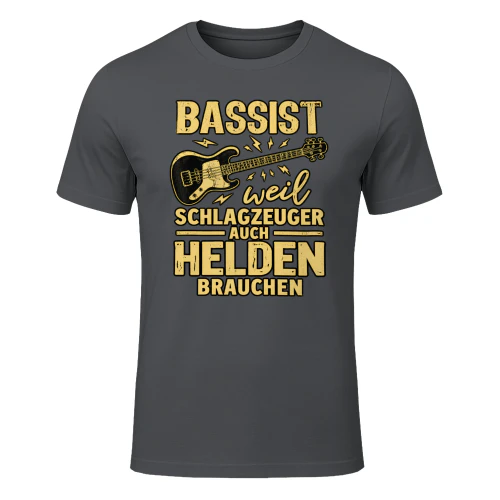 Lustiges Bassist Geschenk T-Shirt