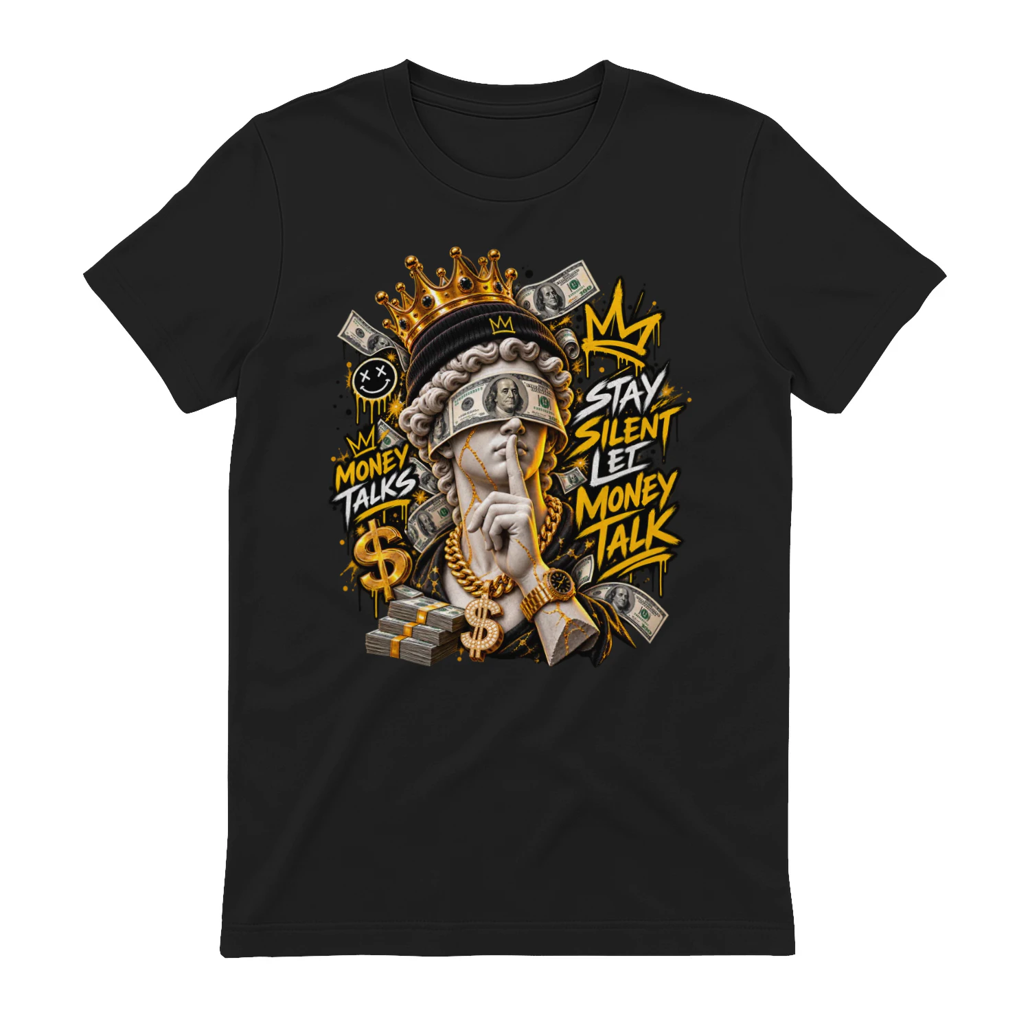 Money_Talks-Stay silent T-shirt