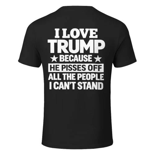 I Love Trump Funny Shirt