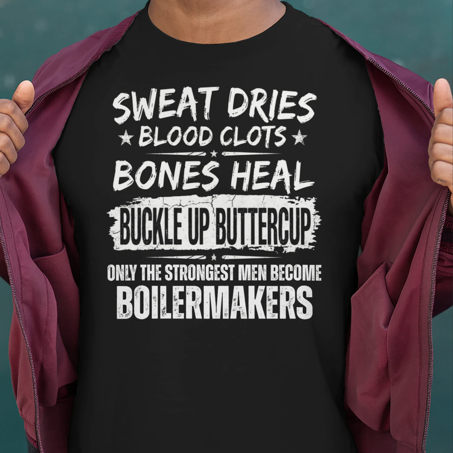 Only the strongest men become Boilermakers