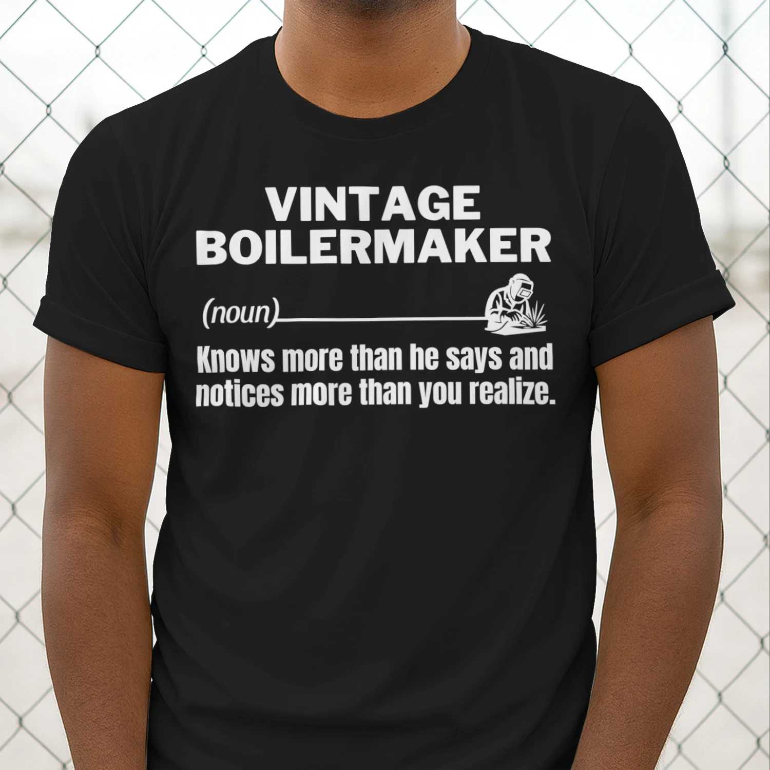 VINTAGE BOILERMAKER - KNOWS MORE THAN HE SAYS