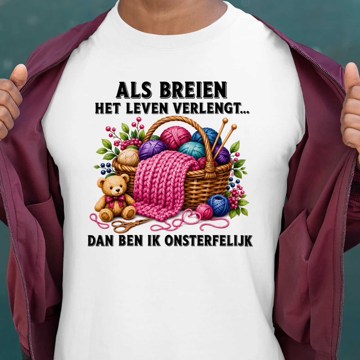 NL-Als Breien Het Leven Verlengt – Dan Ben Ik Onsterfelijk