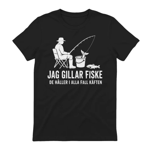 SE-Jag gillar att fiska – Rolig fisketröja