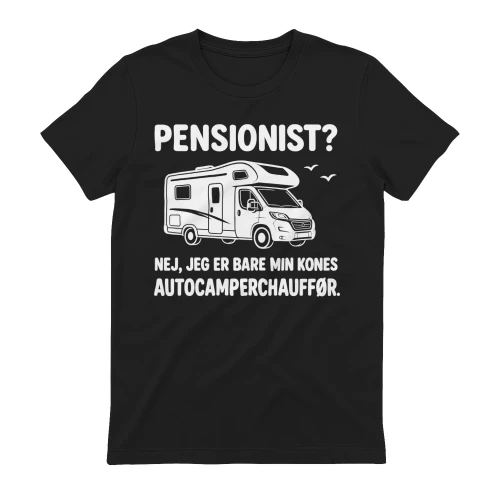 DK – Pensionist? Nej, Jeg Er Bare Min Kones Autocamperchauffør
