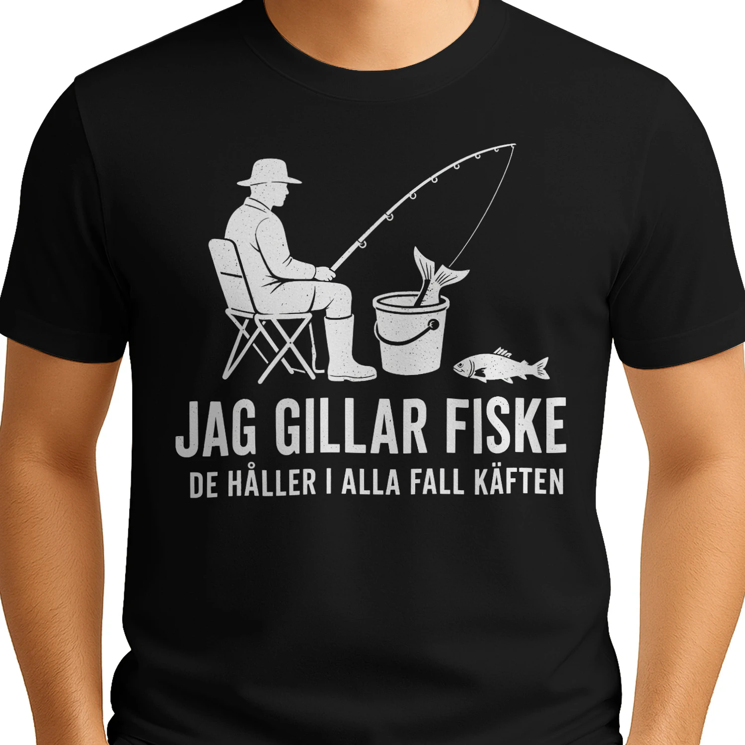 SE-Jag gillar att fiska – Rolig fisketröja