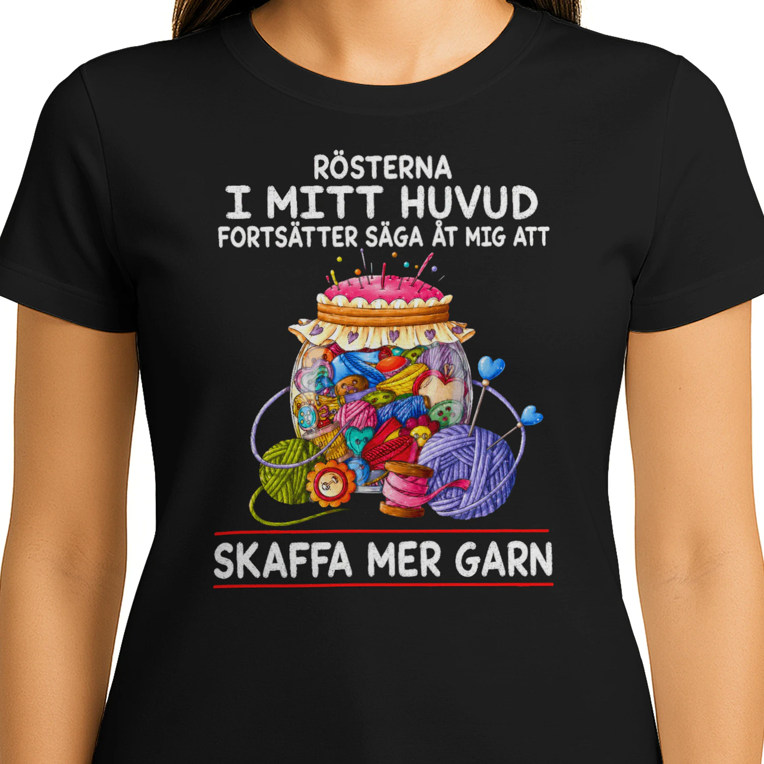 SE-Rösterna i mitt huvud – Skaffa mer garn 
