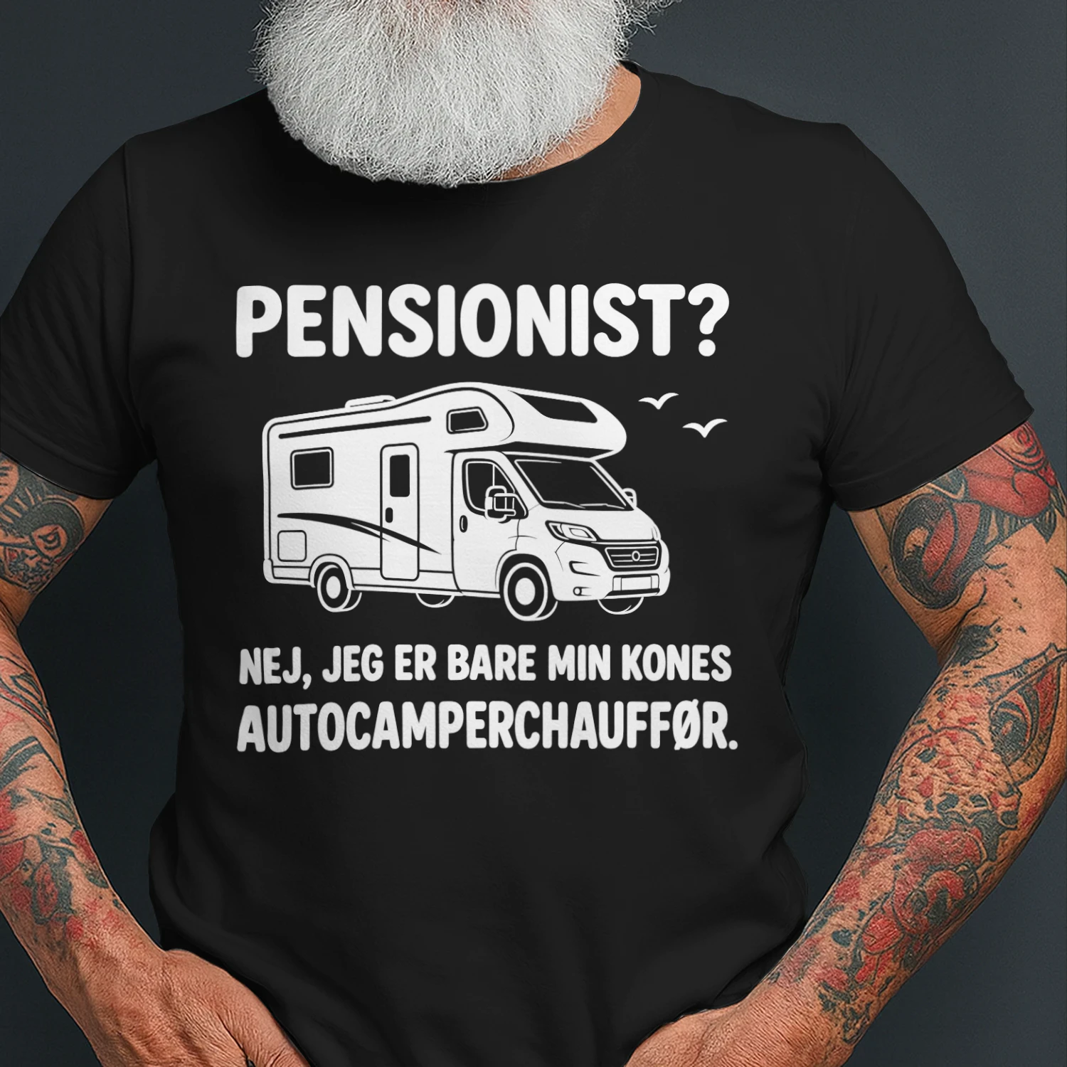 DK – Pensionist? Nej, Jeg Er Bare Min Kones Autocamperchauffør