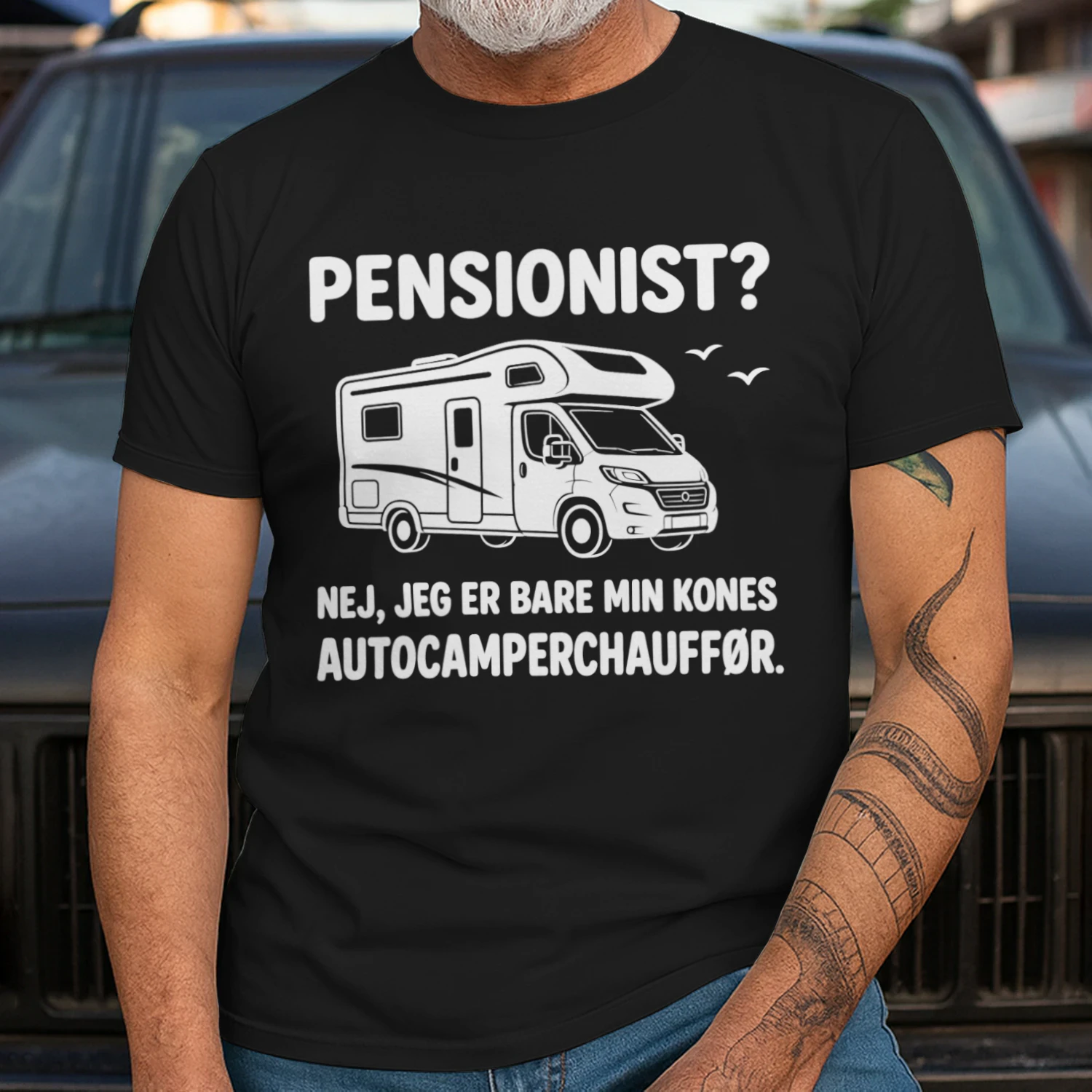 DK – Pensionist? Nej, Jeg Er Bare Min Kones Autocamperchauffør