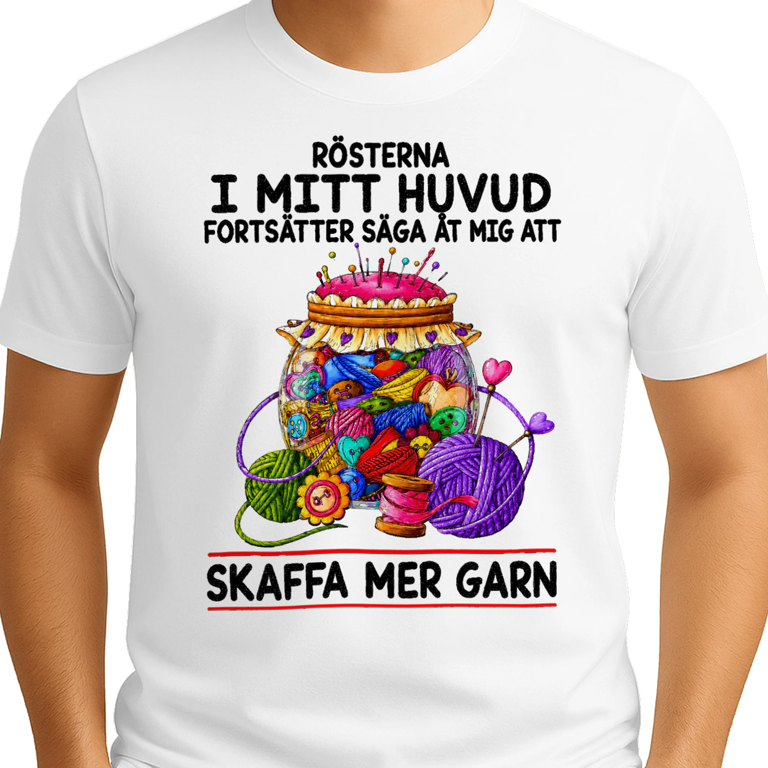 SE-Rösterna i mitt huvud – Skaffa mer garn 