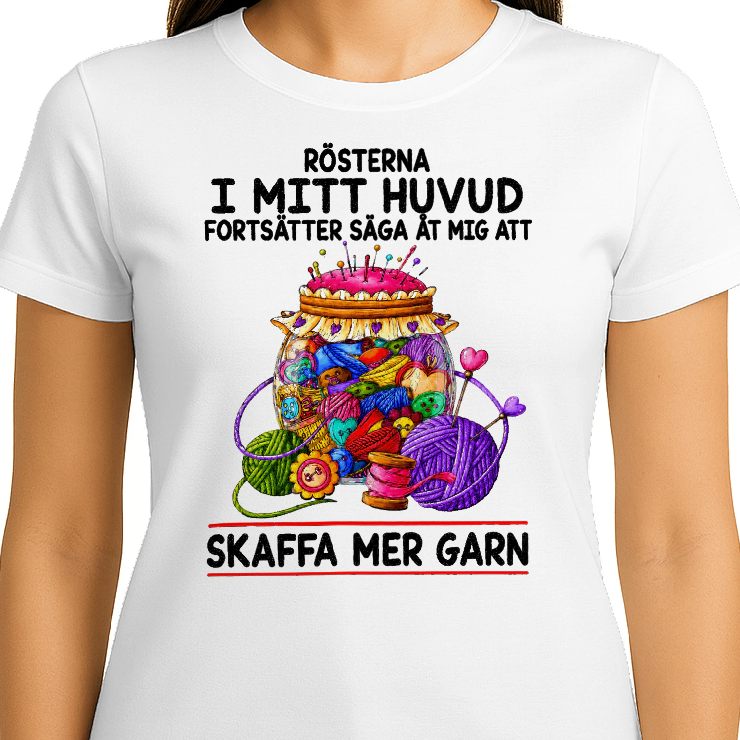 SE-Rösterna i mitt huvud – Skaffa mer garn 