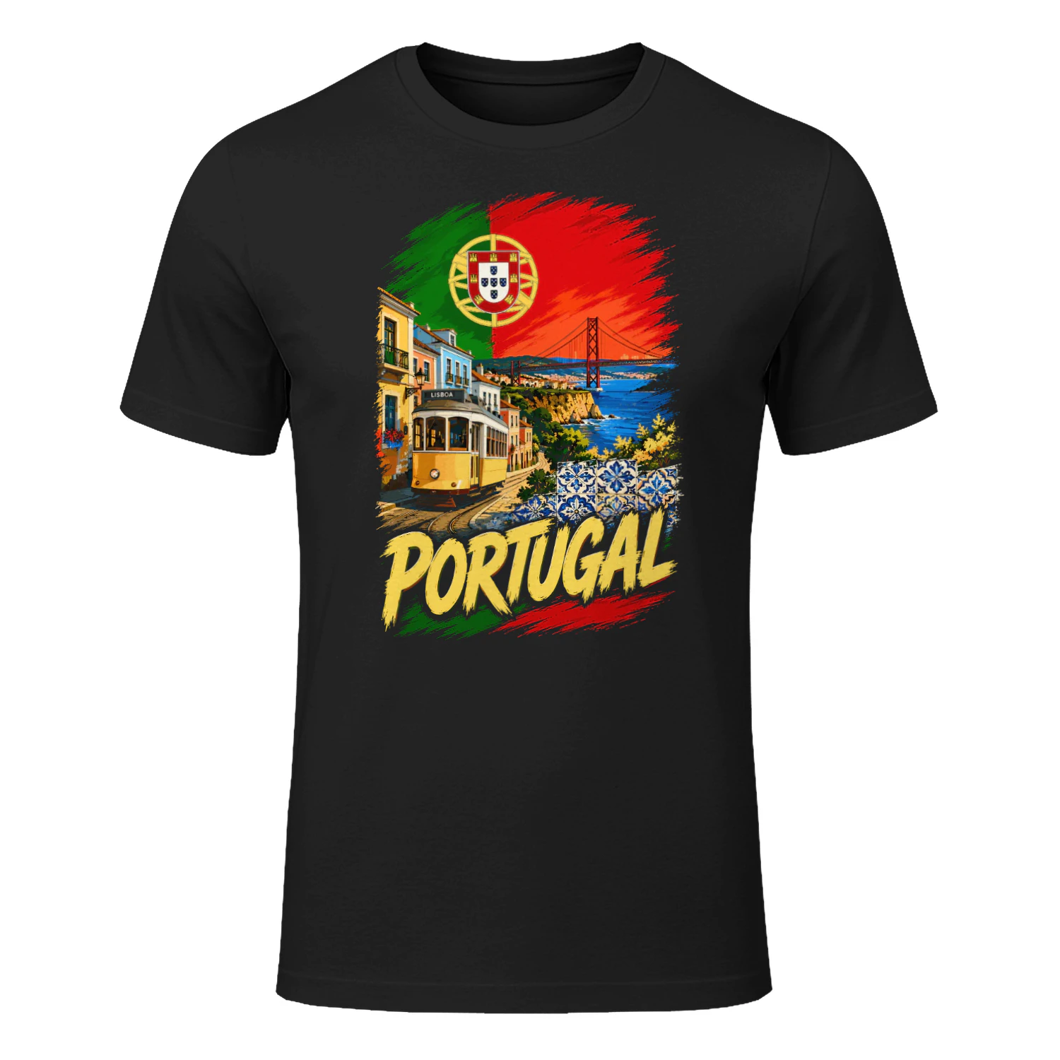 Portugal Portuguese Flag Portuguese Souvenir T-shirt