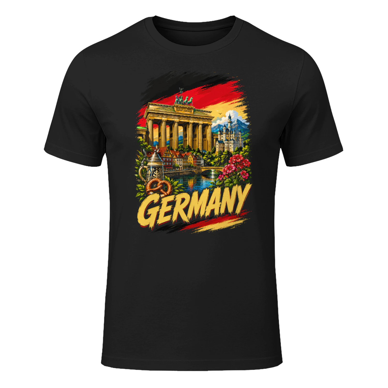 Germany German Flag German Souvenir T-shirt