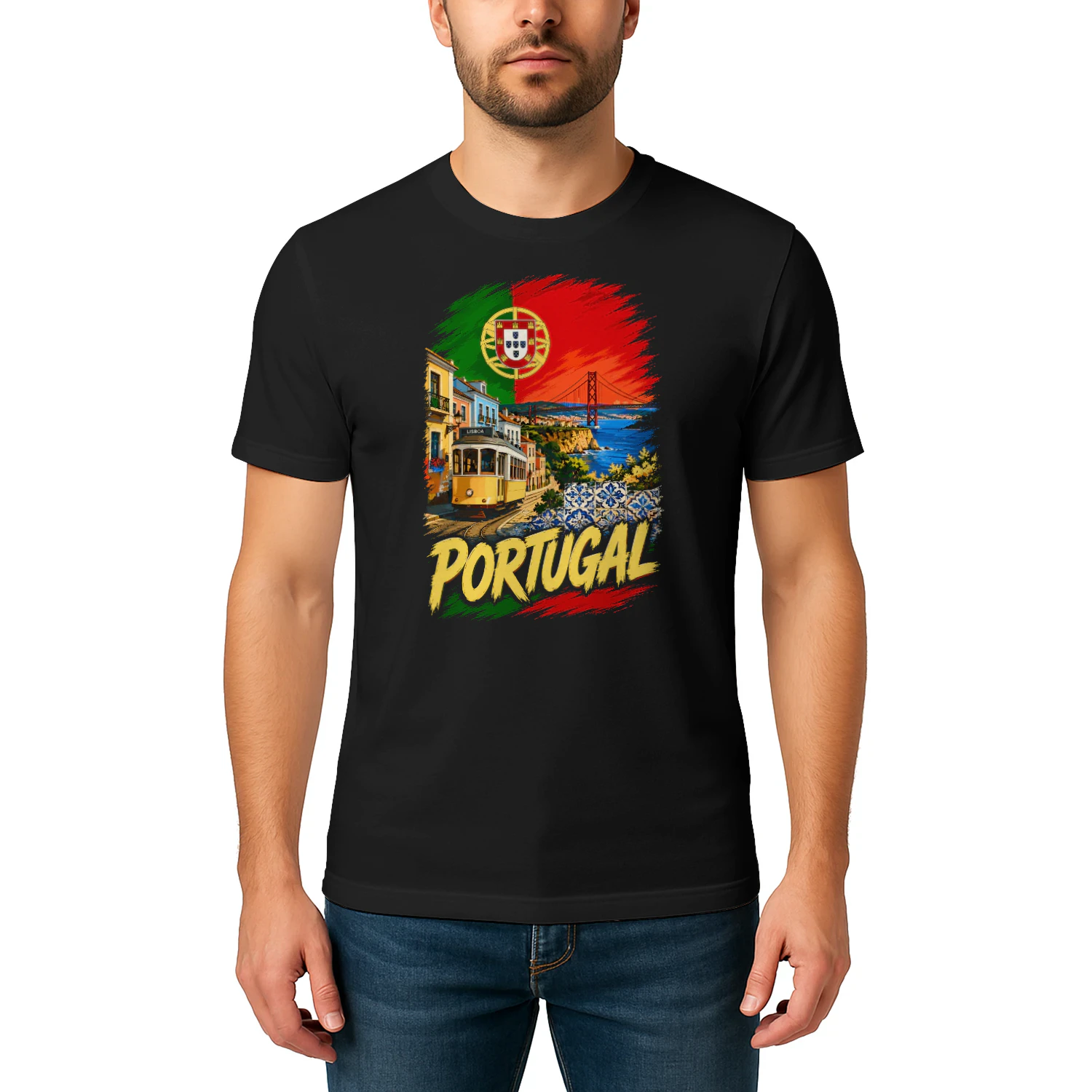 Portugal Portuguese Flag Portuguese Souvenir T-shirt