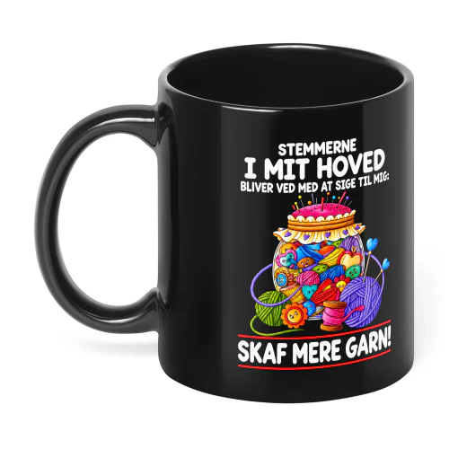 DK – Stemmerne I Mit Hoved – Skaf Mere Garn