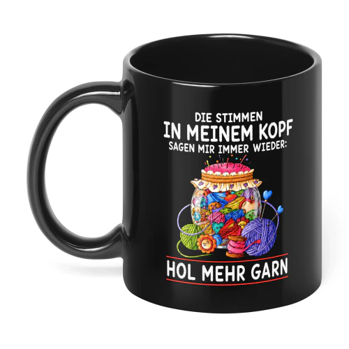 DE - Die Stimmen in meinem Kopf sagen: Hol mehr Garn
