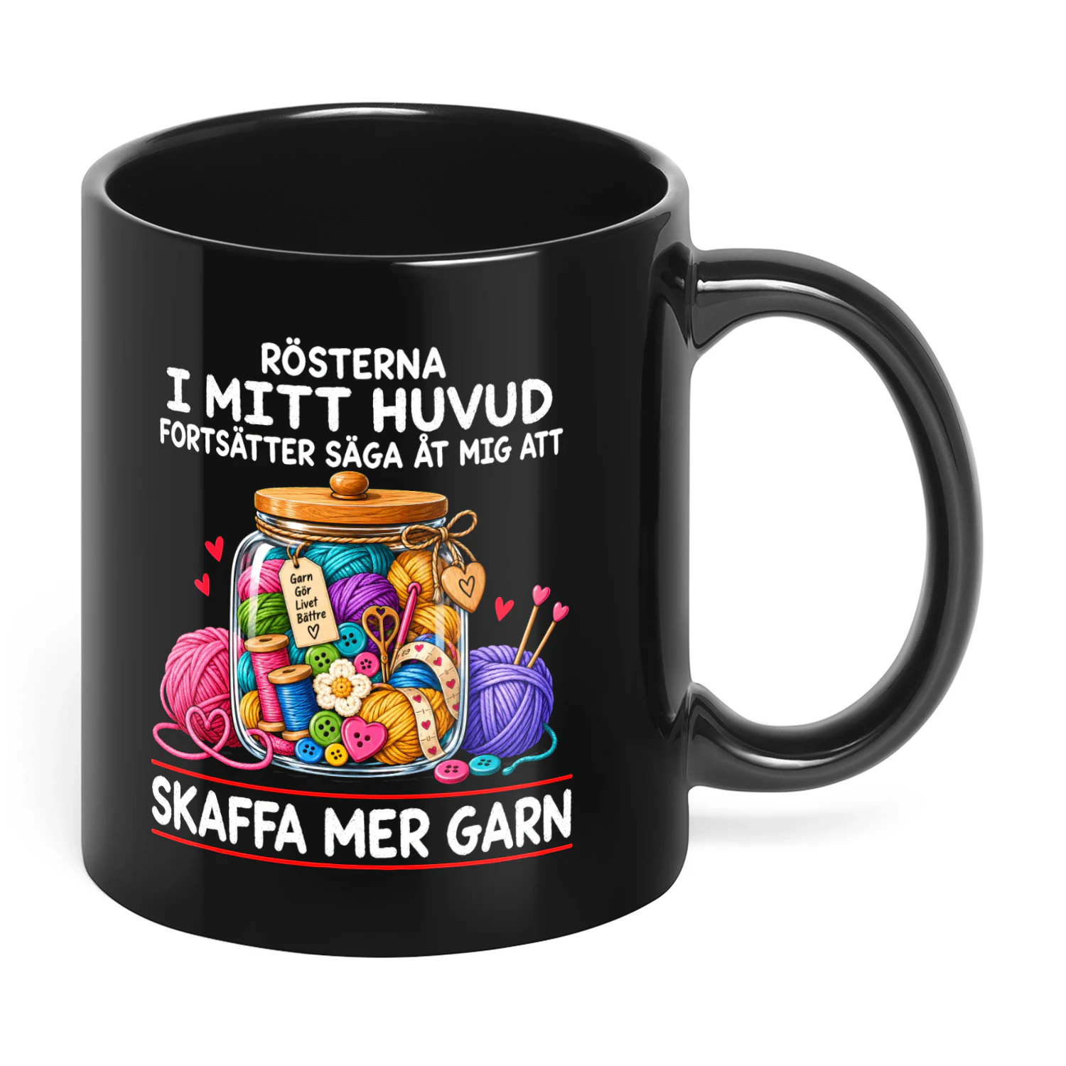SE – Rösterna I Mitt Huvud – Skaffa Mer Garn 