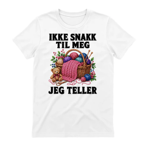 NO-Ikke snakk til meg, jeg teller – Strikke