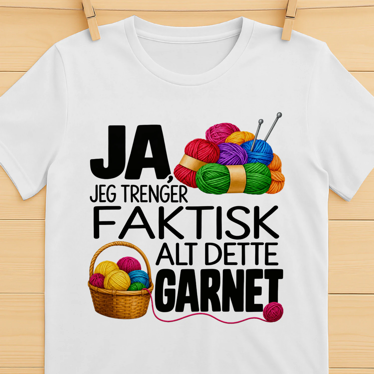 NO – Ja, Jeg Trenger Faktisk Alt Dette Garnet