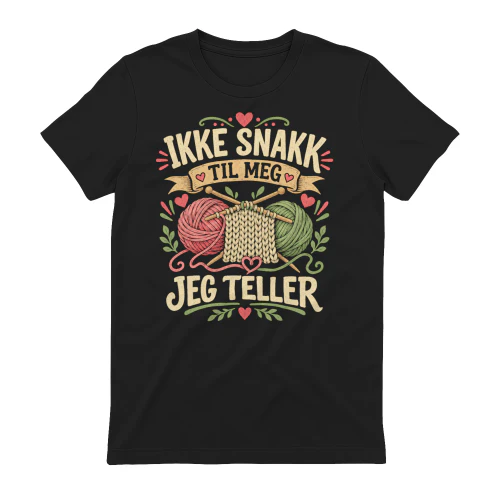 NO-Ikke snakk til meg, jeg teller – Strikke