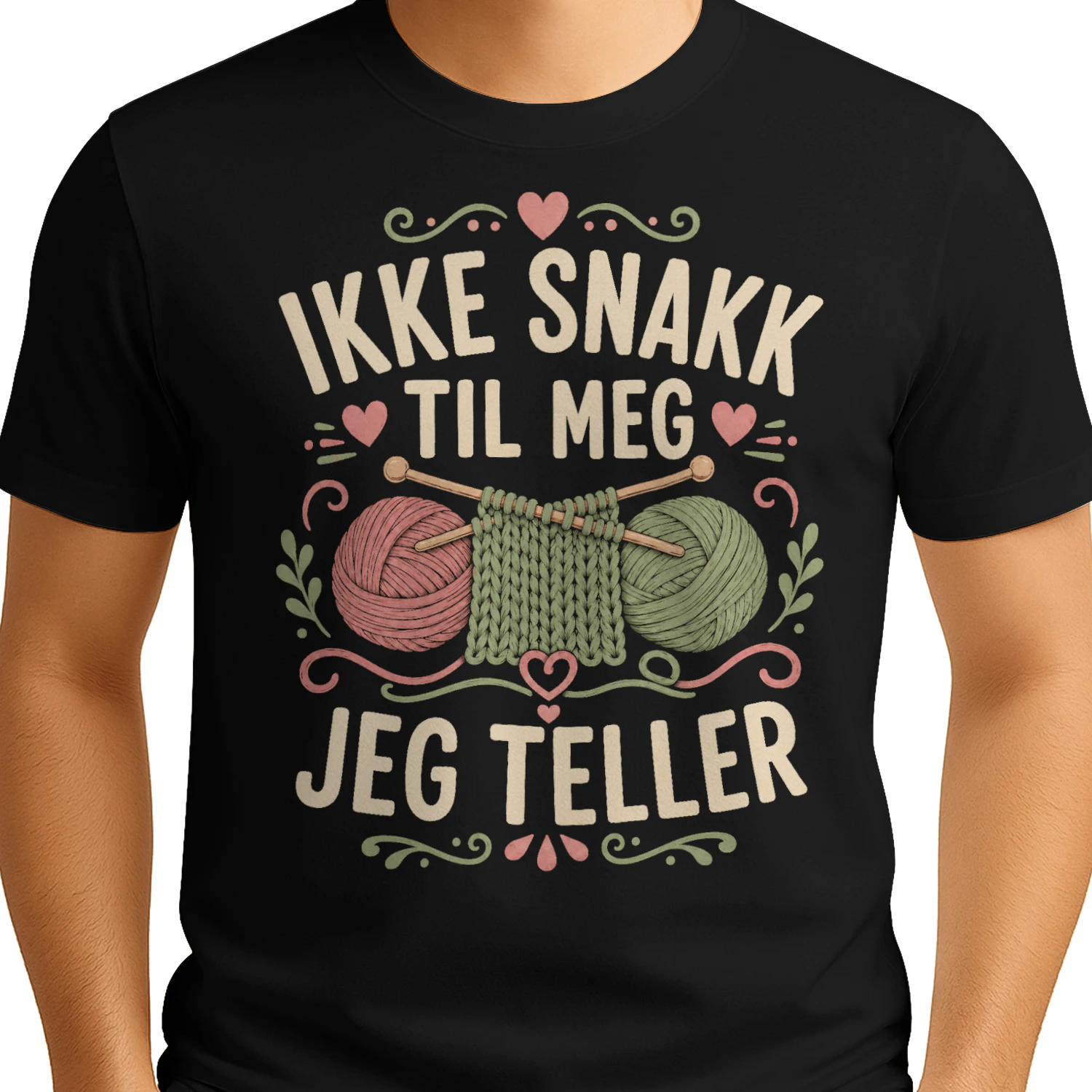 NO-Ikke snakk til meg, jeg teller – Strikke