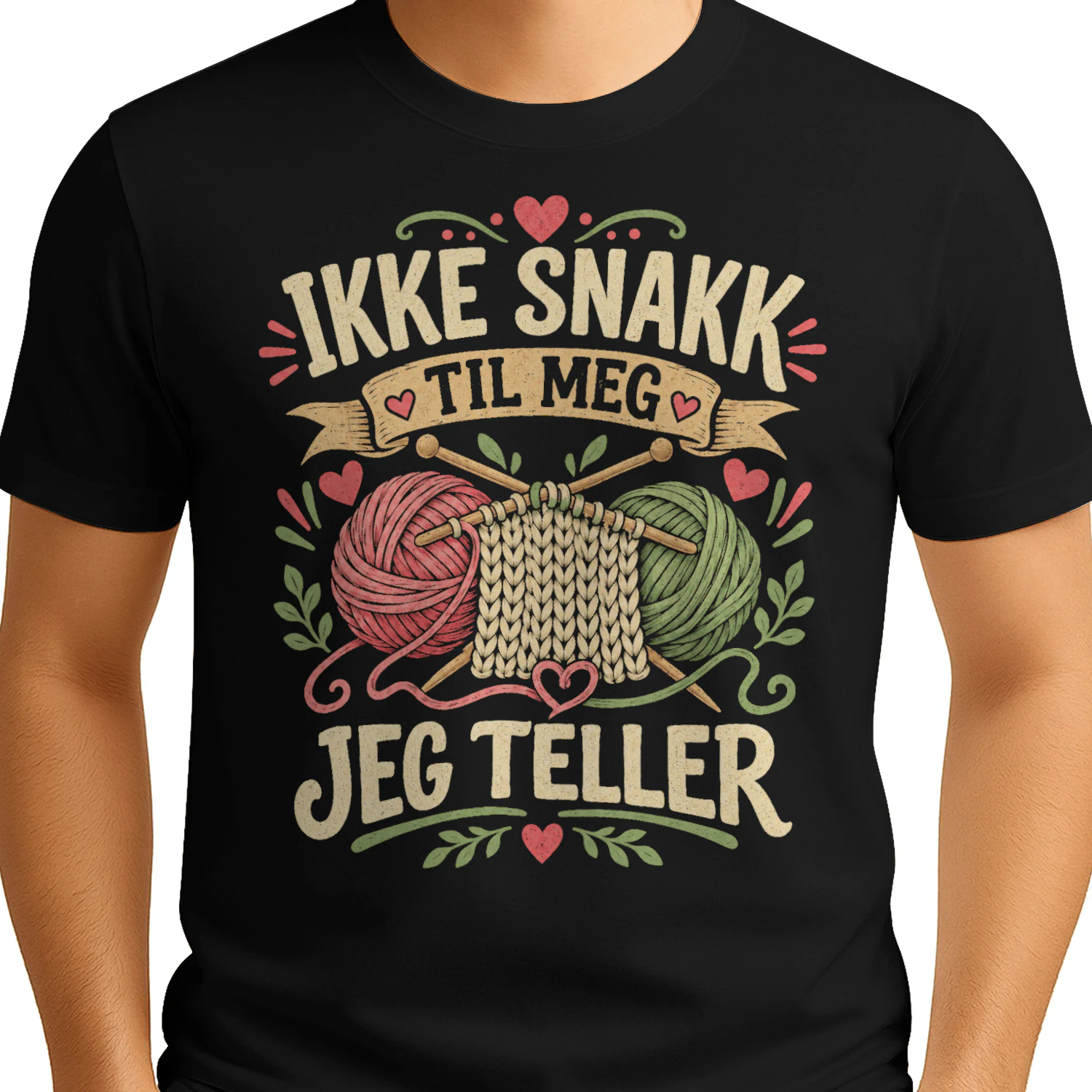 NO-Ikke snakk til meg, jeg teller – Strikke