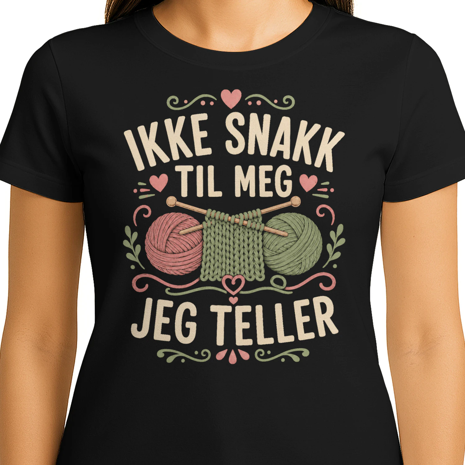 NO-Ikke snakk til meg, jeg teller – Strikke