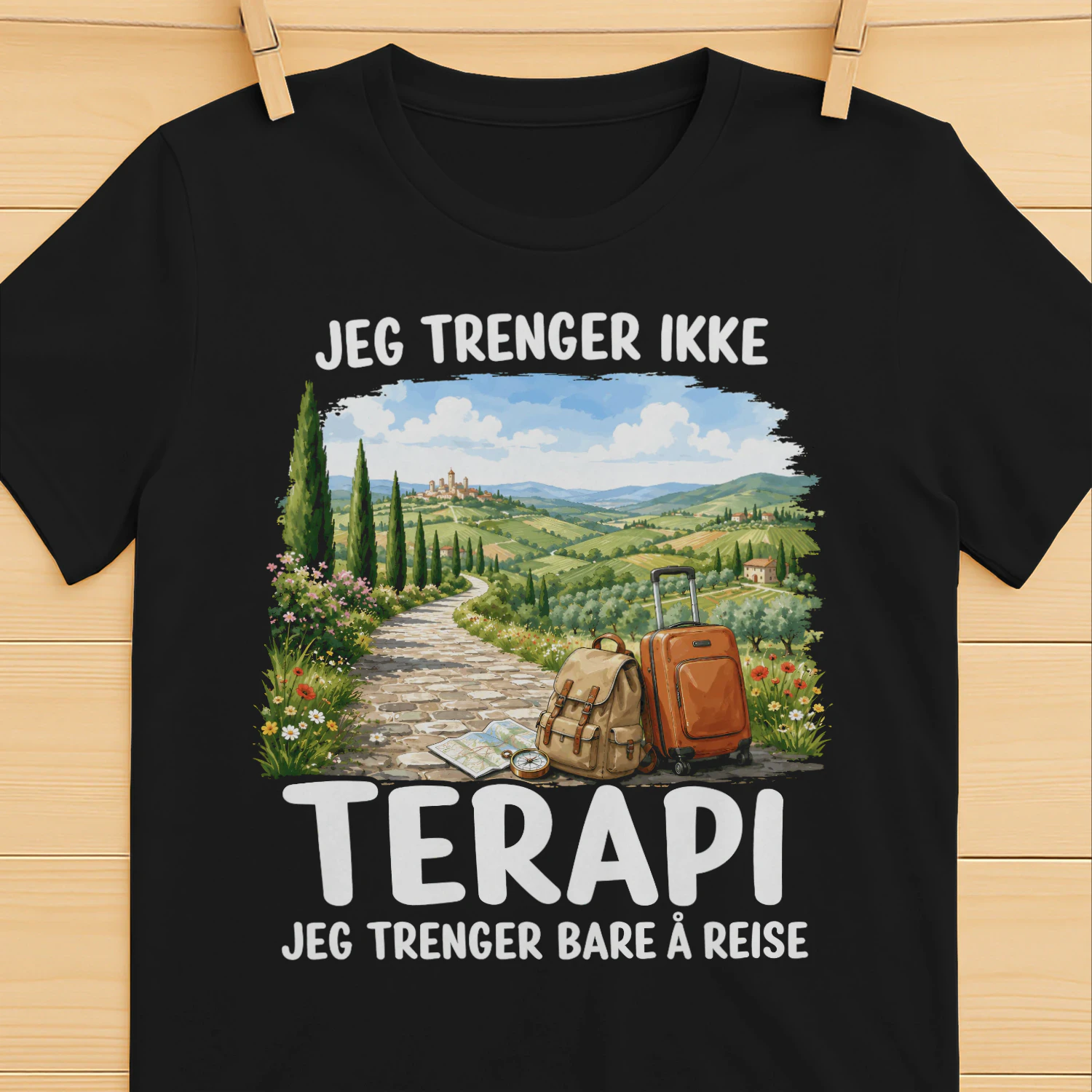 NO - Jeg trenger ikke terapi, jeg trenger bare å reise