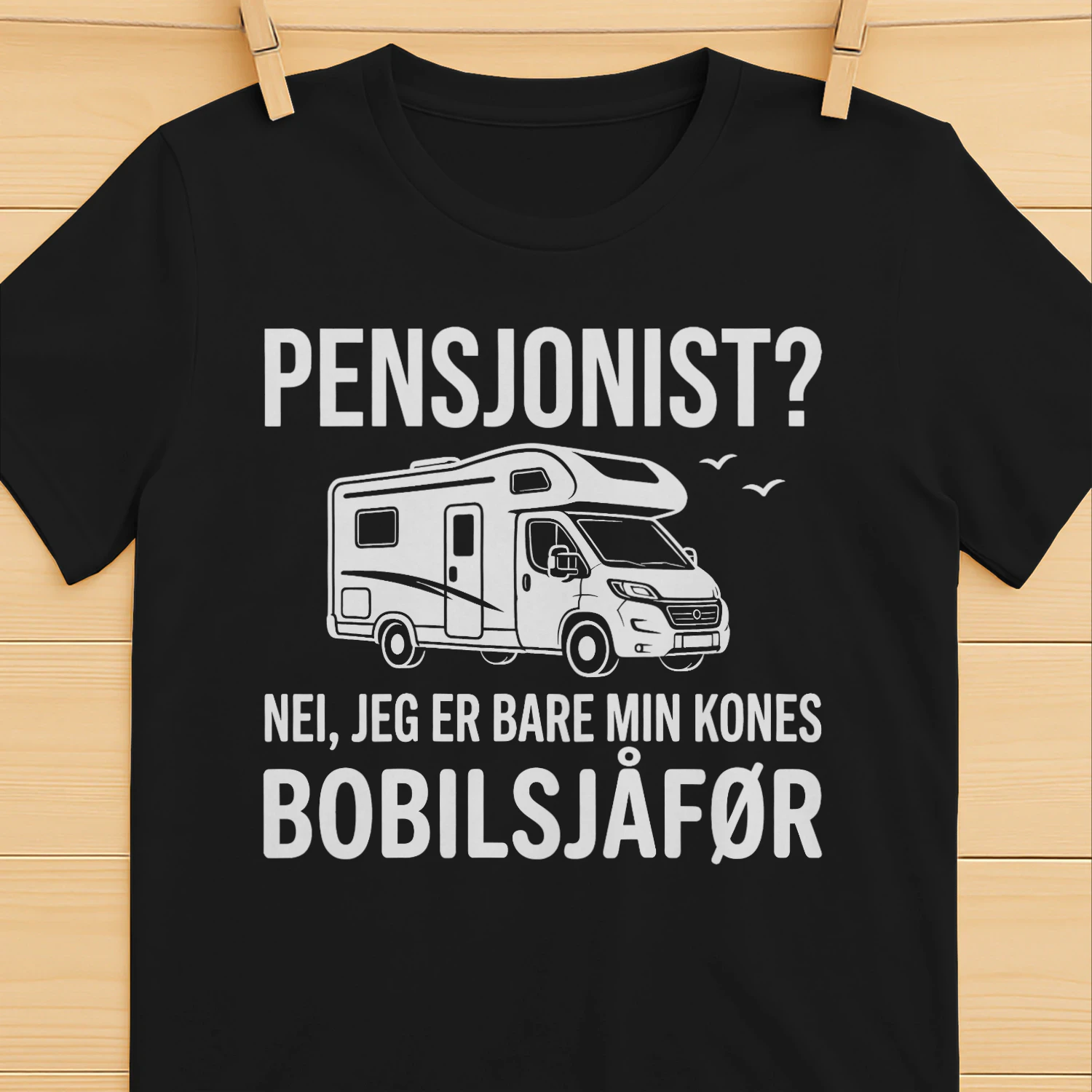 NO-Pensjonist? Nei, Jeg Er Bare Min Kones Bobilsjåfør
