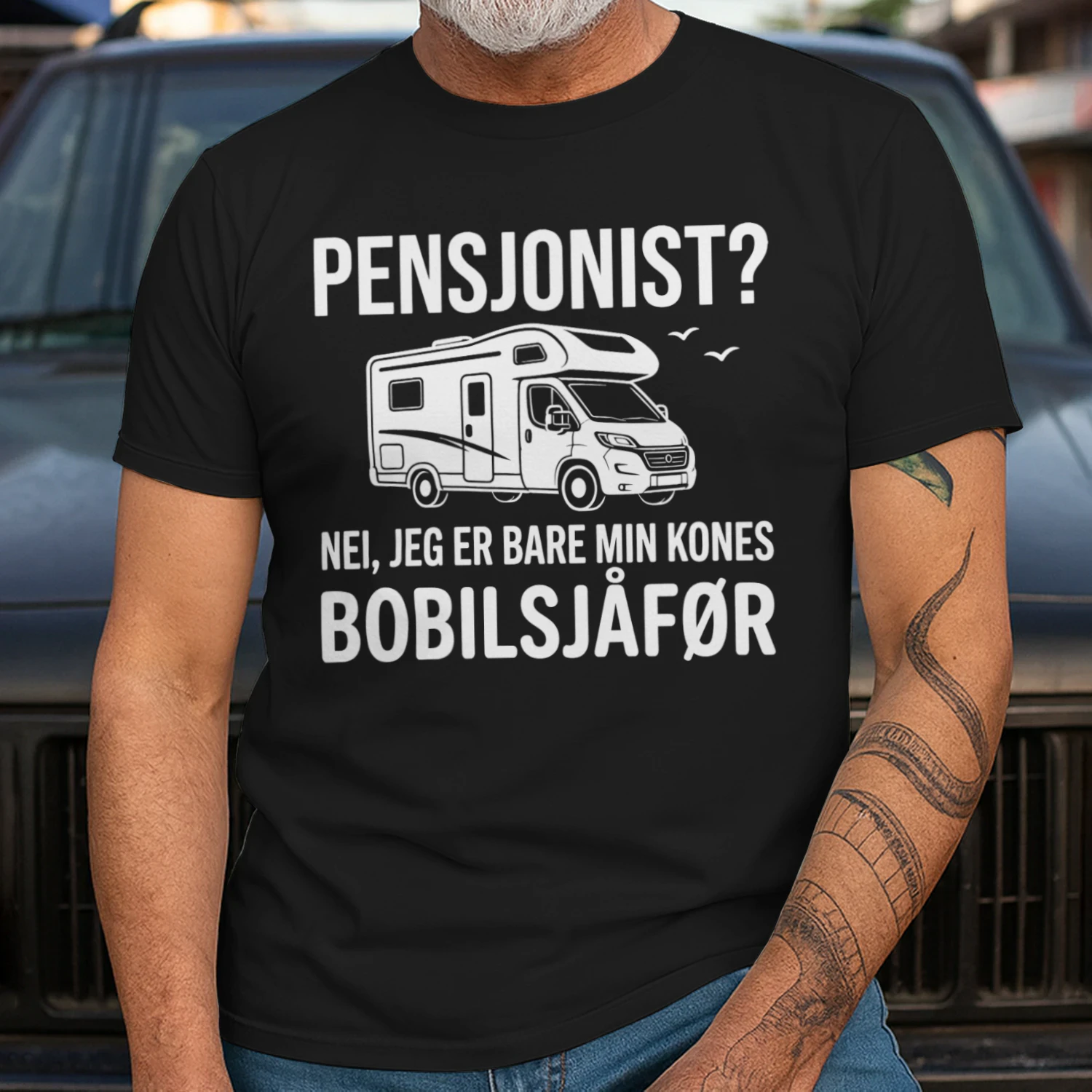 NO-Pensjonist? Nei, Jeg Er Bare Min Kones Bobilsjåfør