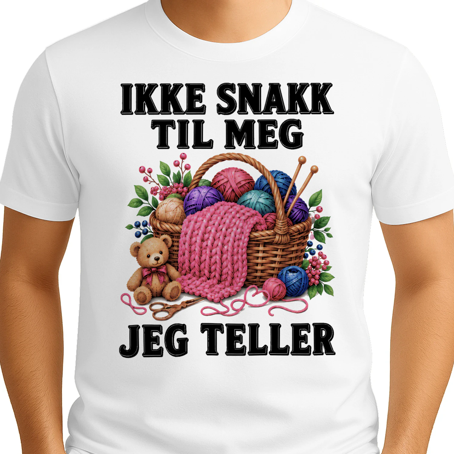 NO-Ikke snakk til meg, jeg teller – Strikke