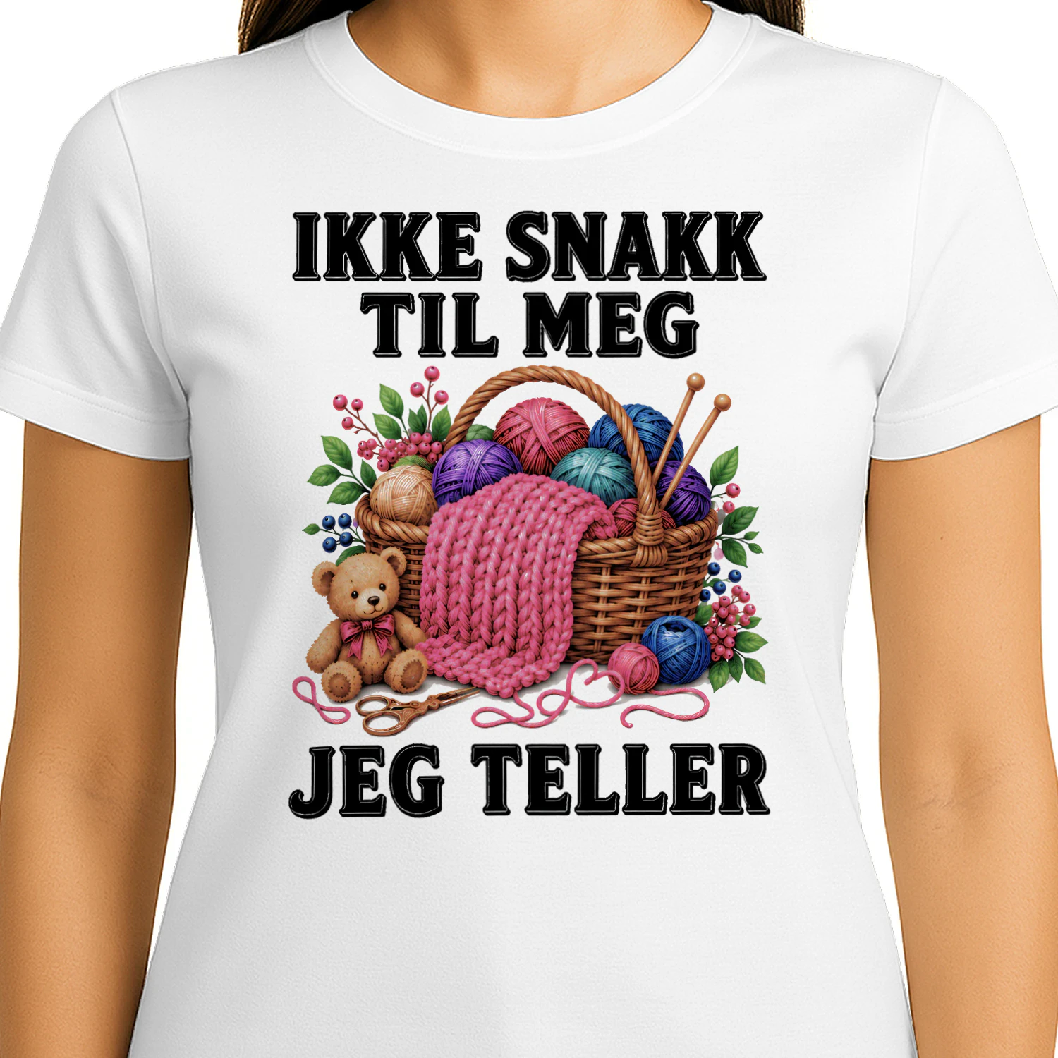 NO-Ikke snakk til meg, jeg teller – Strikke