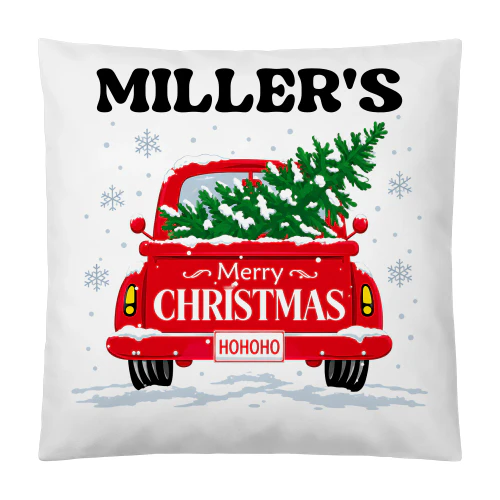 Merry Christmas Red Truck Family CHR0009