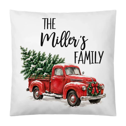 Red Truck Family Christmas Tree CHR0011