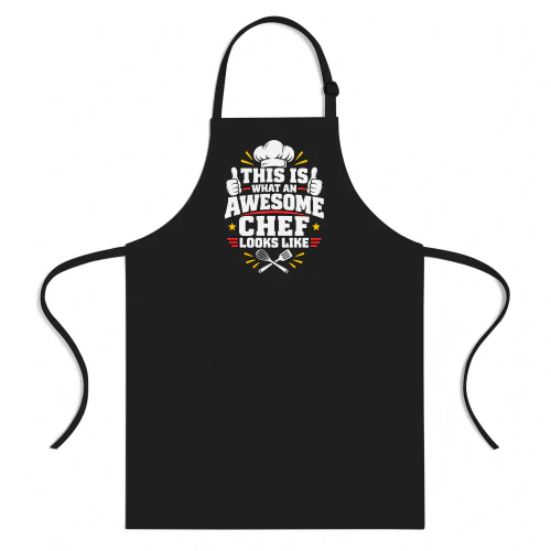 Awesome Chef Looks Like Cooking BBQ ABQ0001