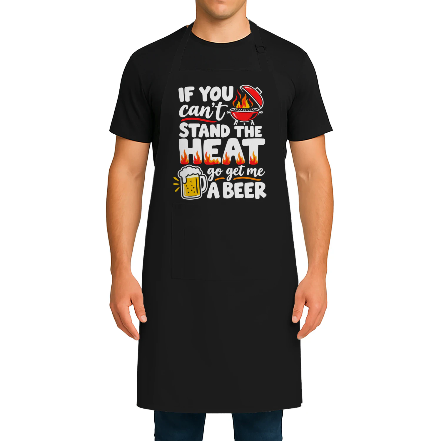 Cant Stand Heat Get Beer BBQ ABQ0009