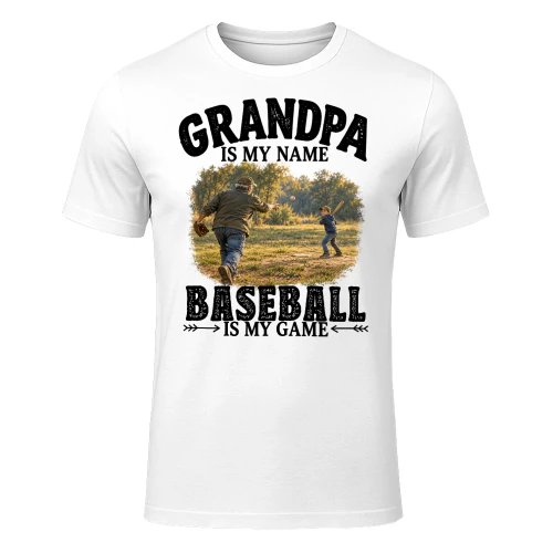 Baseball Is My Game Grandpa T Shirt GRP0005