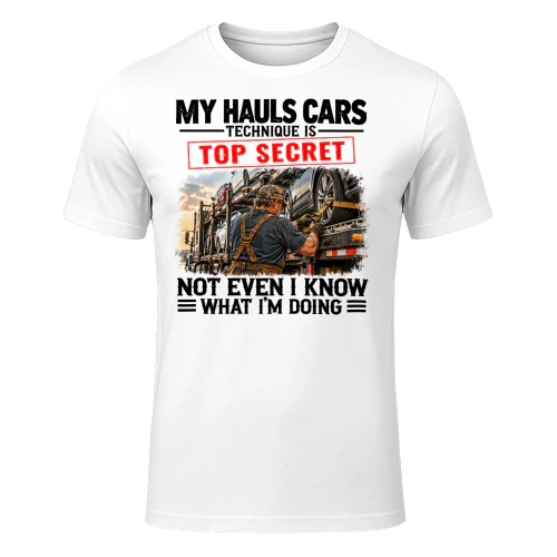 My Hauls Cars Technique Top Secret T Shirt TSE0040