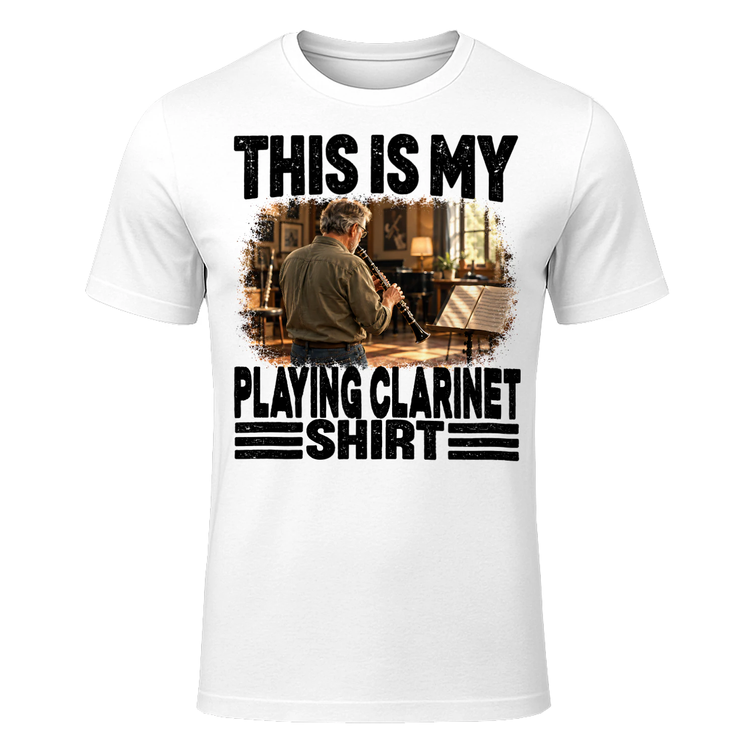 Playing Clarinet This Is My Shirt T Shirt MYS0020